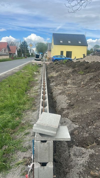 Plotová podezdívka tvárnice