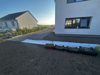 Zahrada příprava výsadby
