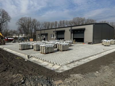 Parkoviště zámková dlažba